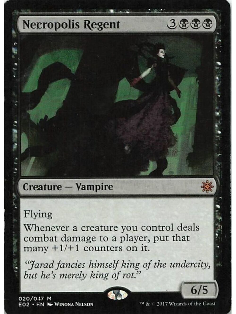 M Magic: The Gathering 2017 Necropolis Regent NM E02